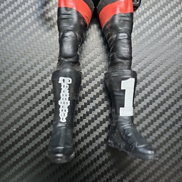 WWE AJ Styles 2017 Mattel Wrestling Action Figure W/ Black Gloves 7" Tall - Picture 4 of 9